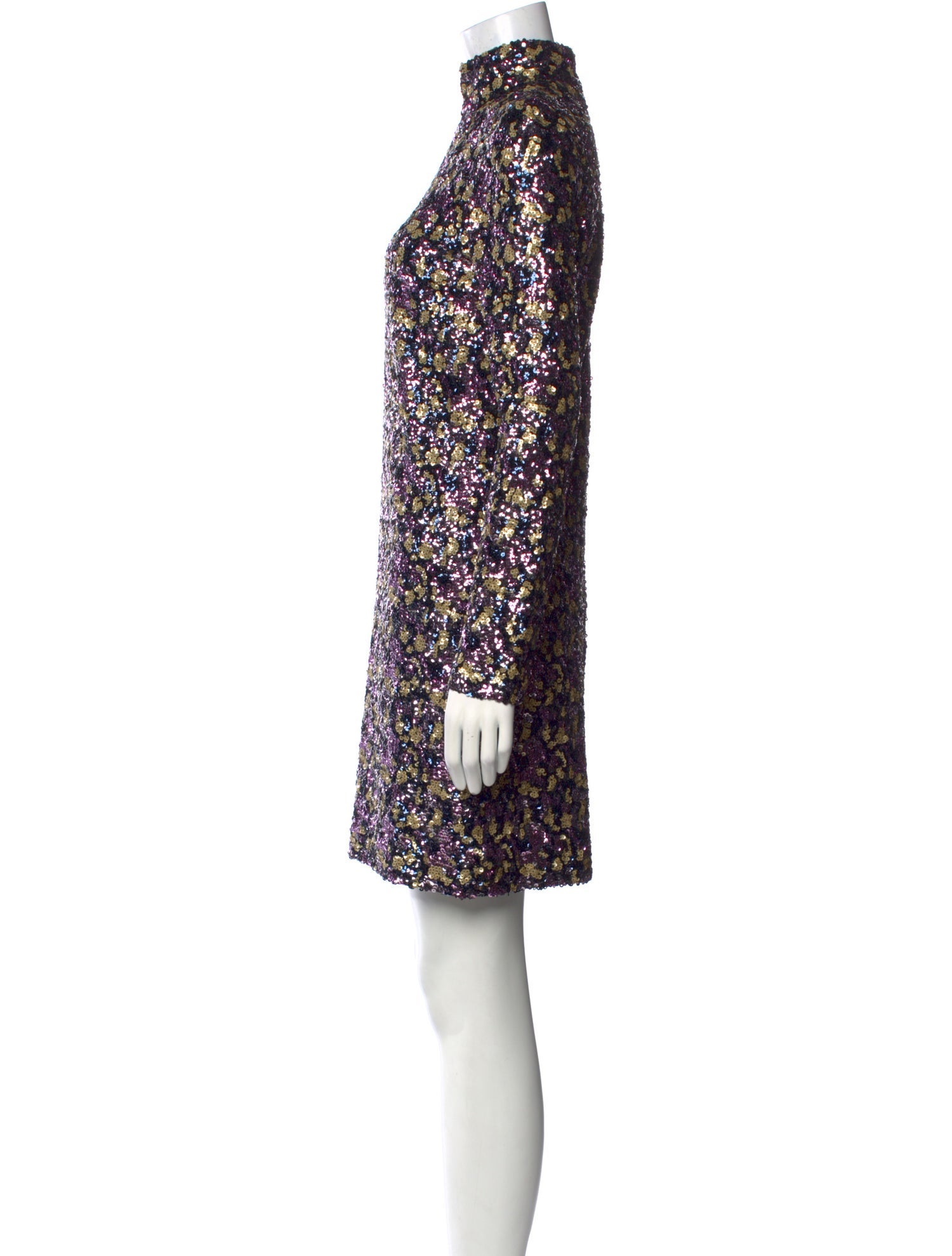 Jill Stuart Patterned Mini Dress