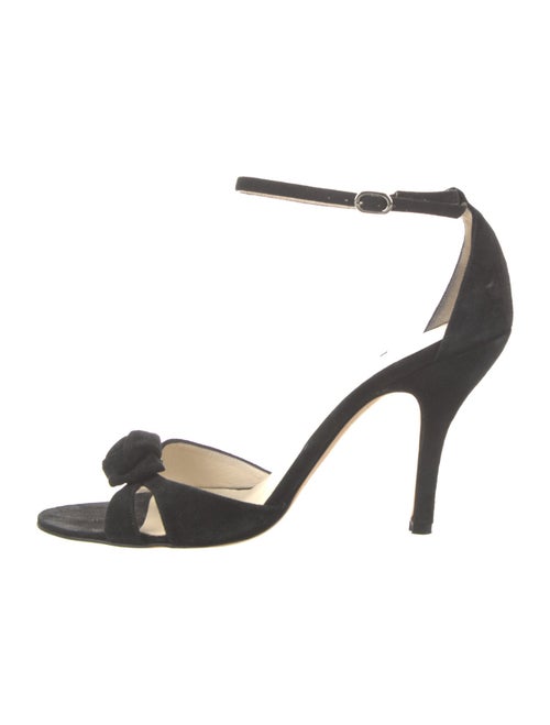 Jill Stuart Suede Printed Sandals