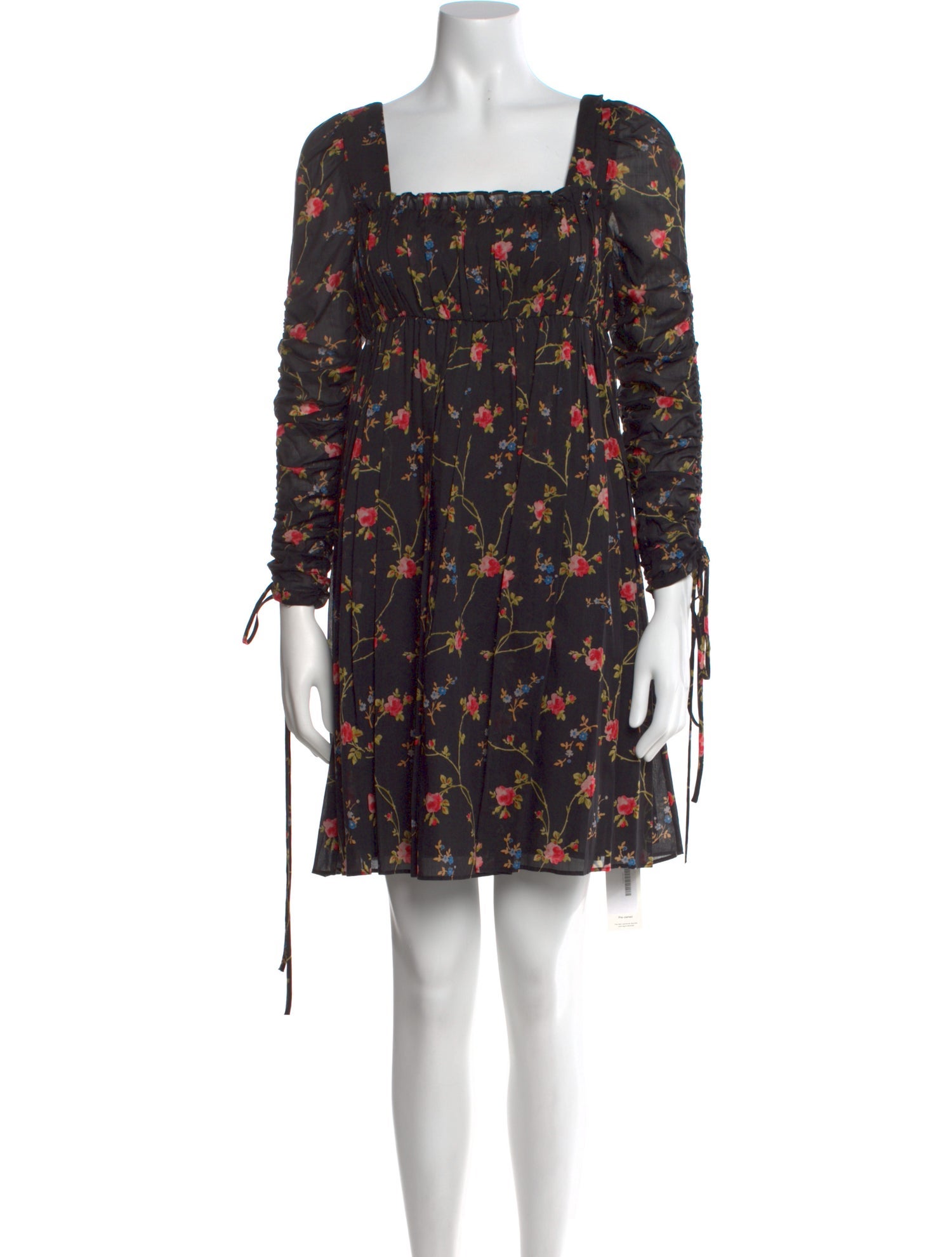 Jill Stuart Floral Print Mini Dress