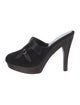 Jill Stuart Suede Mules