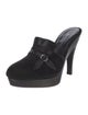 Jill Stuart Suede Mules