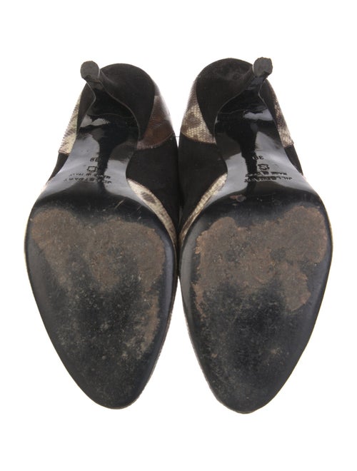 Jill Stuart Suede Animal Print Boots