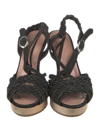 Jill Stuart Suede T-Strap Pumps