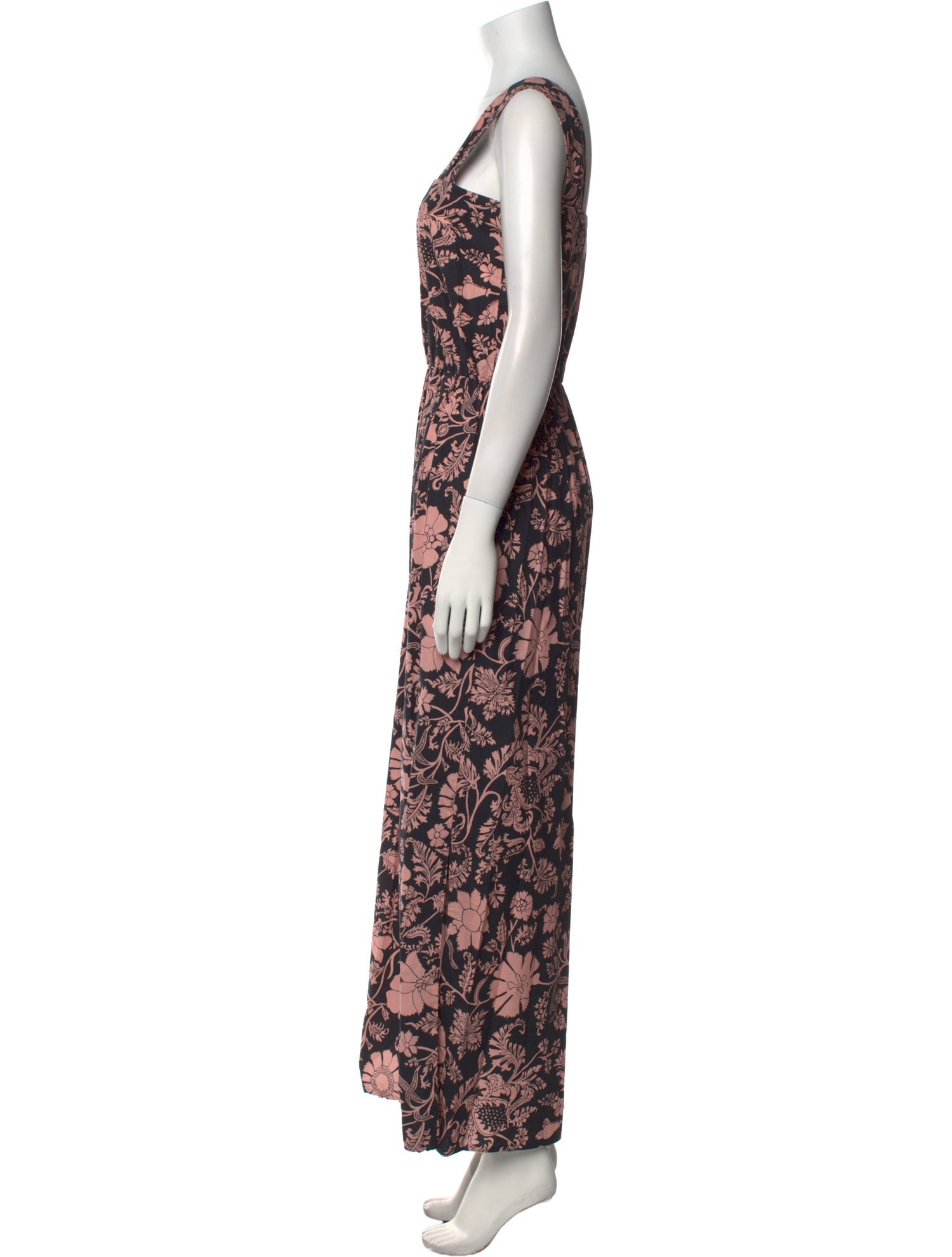 Jill Stuart Floral Print Long Dress
