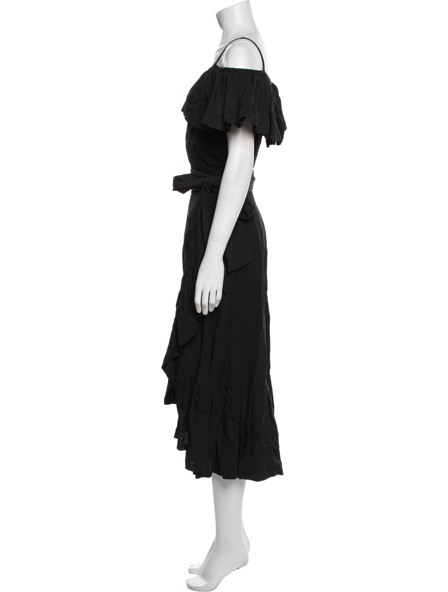 Jill Stuart V-Neck Knee-Length Dress