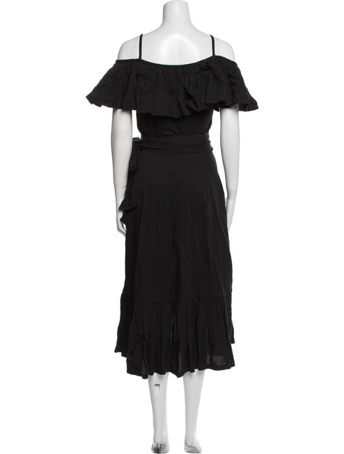 Jill Stuart V-Neck Knee-Length Dress