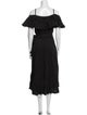 Jill Stuart V-Neck Knee-Length Dress