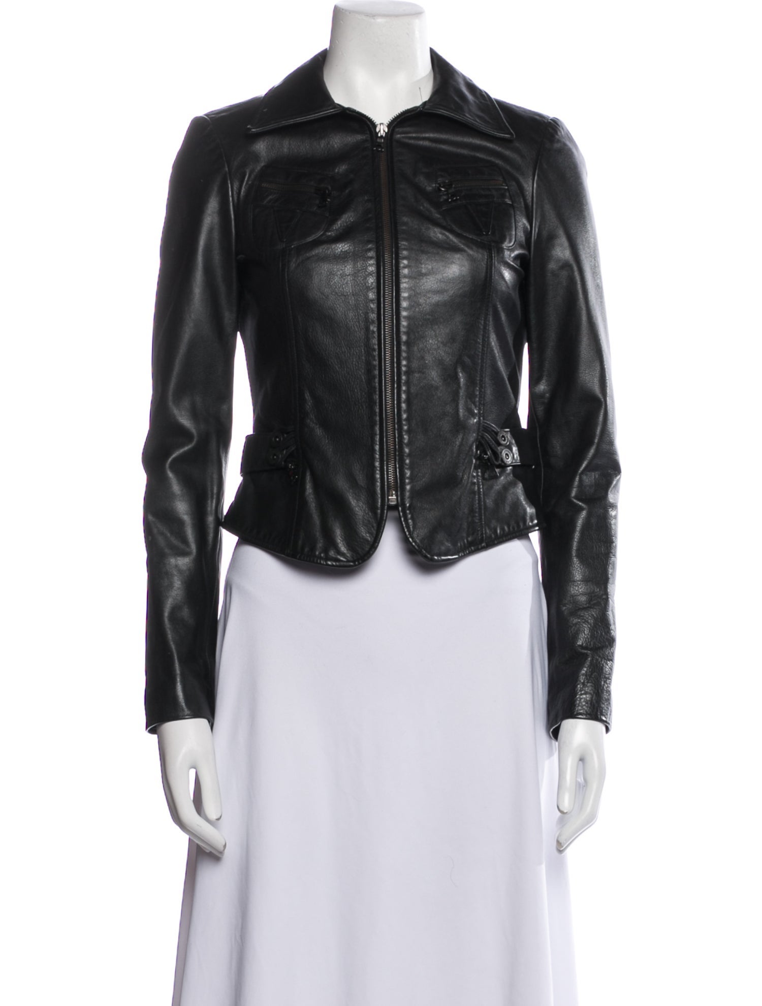 ジャケット・アウター JILLSTUART vintage single leather jacket Jill Stuart Jackets | The RealReal