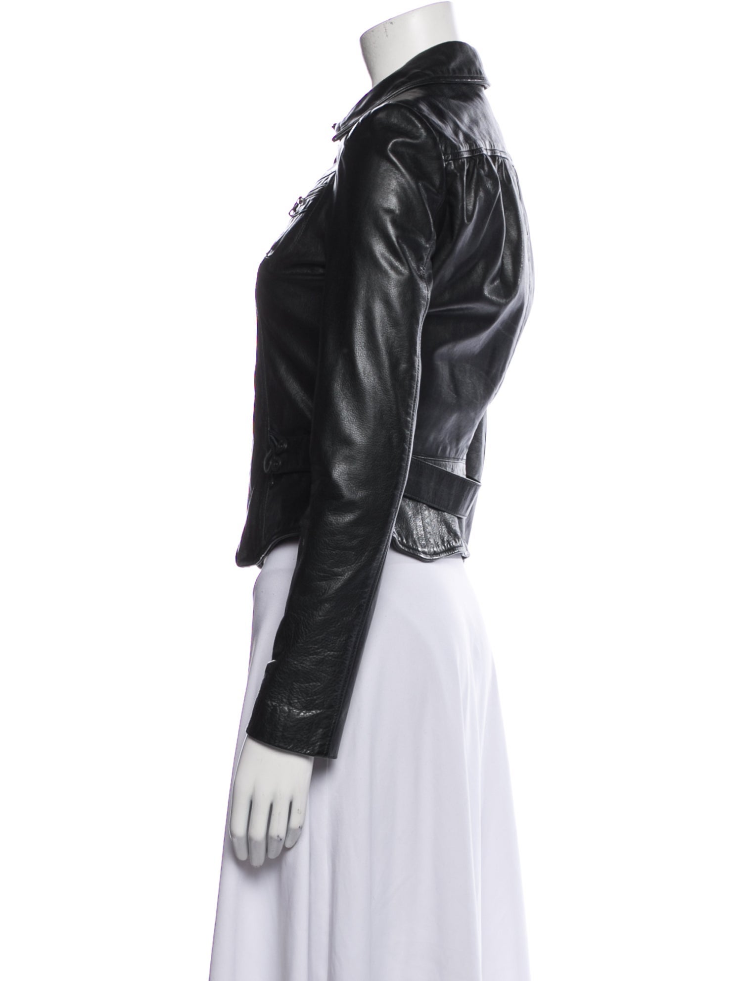 ジャケット・アウター JILLSTUART vintage single leather jacket ジャケット・アウター JILLSTUART vintage single leather
