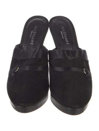 Jill Stuart Suede Mules