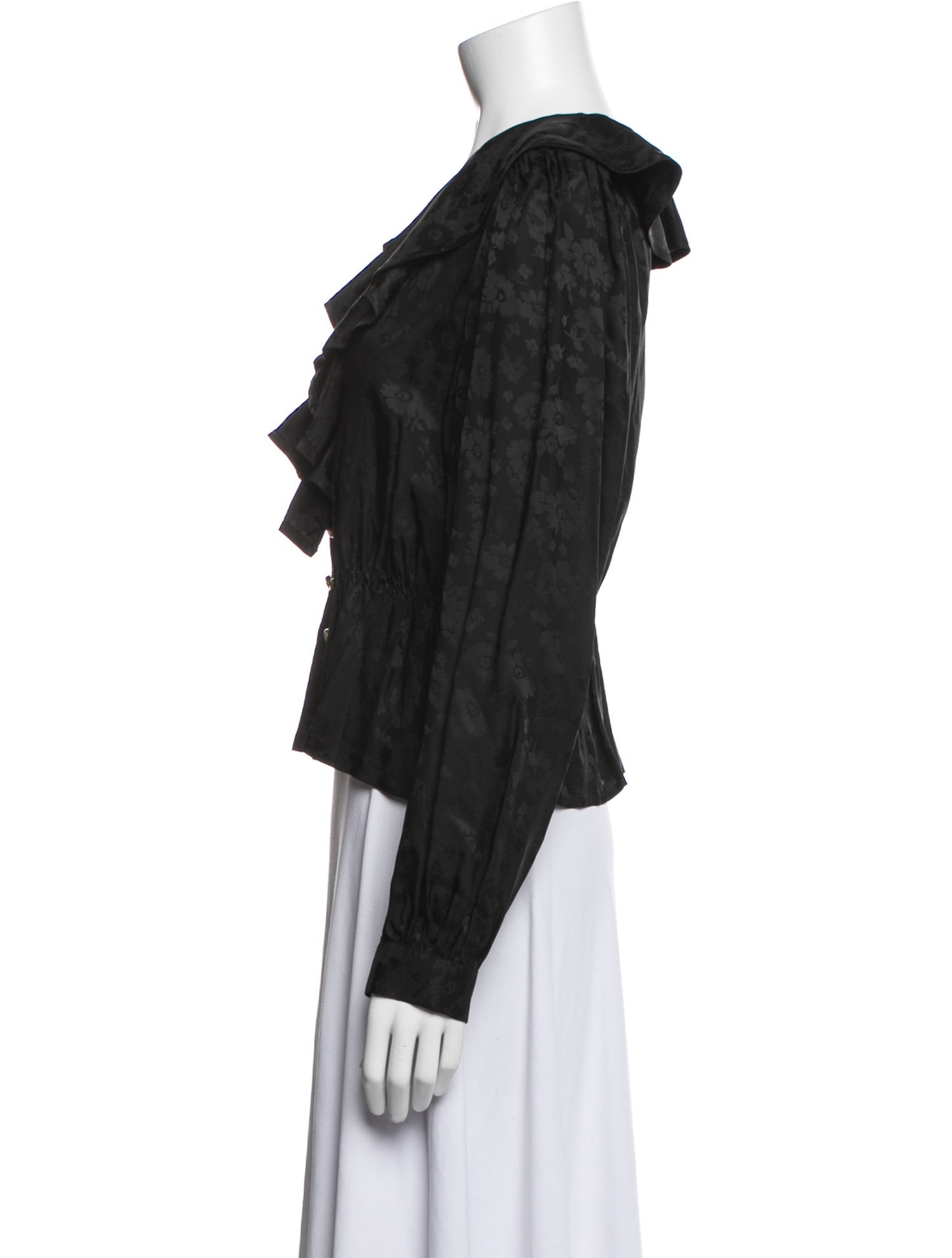 Jill Stuart V-Neck Long Sleeve Blouse w/ Tags