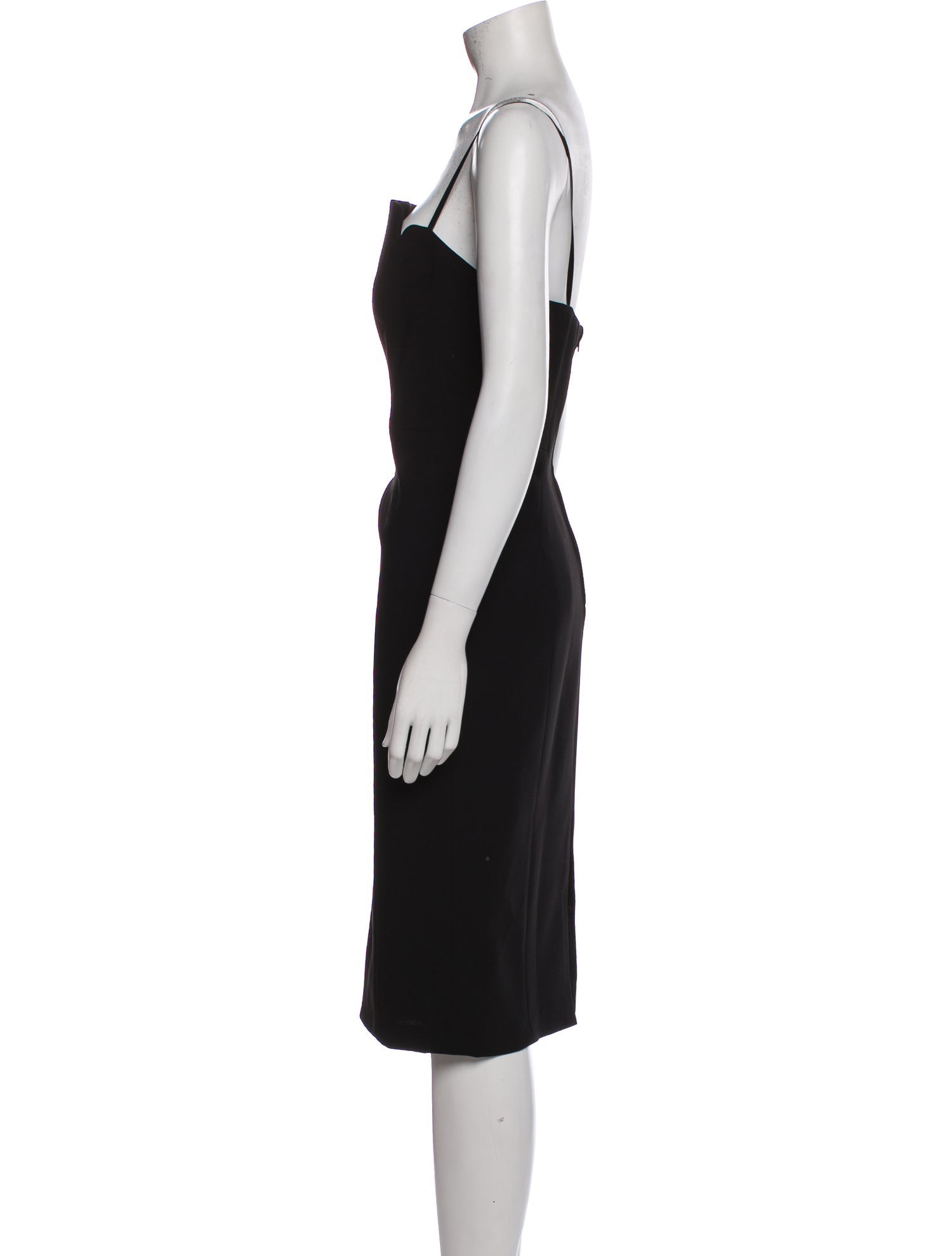 Jill Stuart Square Neckline Midi Length Dress