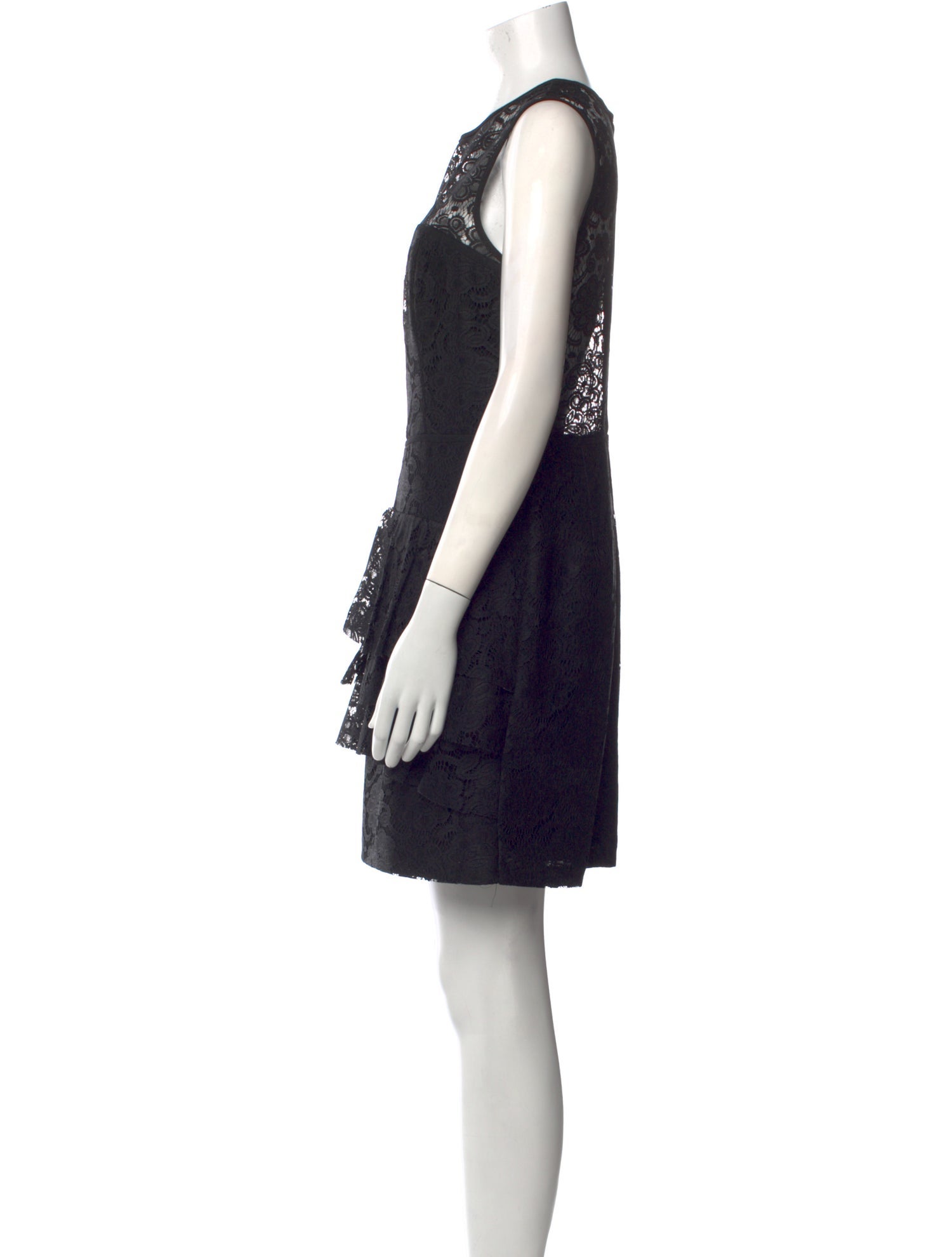 Jill Stuart Lace Pattern Mini Dress