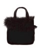 Jill Stuart Velvet Top Handle Bag
