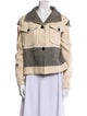 Jill Stuart Wool Striped Jacket
