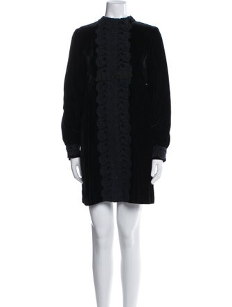 Jill Stuart Lace Pattern Mini Dress