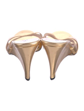 Jill Stuart Leather Slides