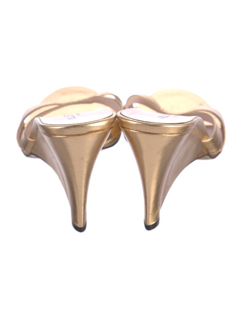 Jill Stuart Leather Slides