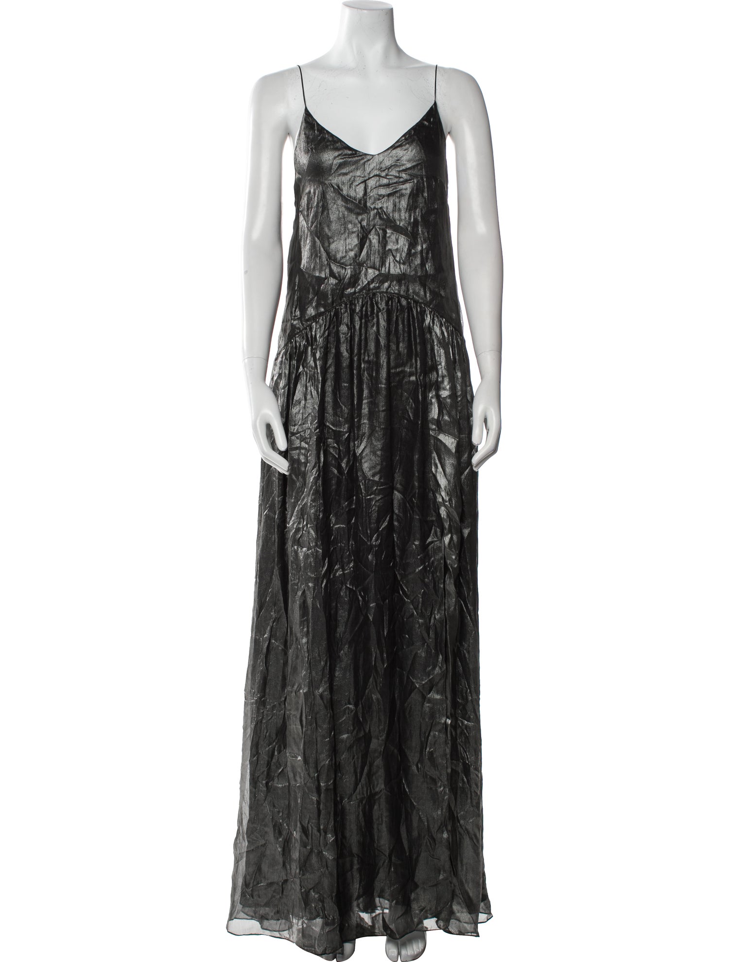 Jill Stuart V-Neck Long Dress