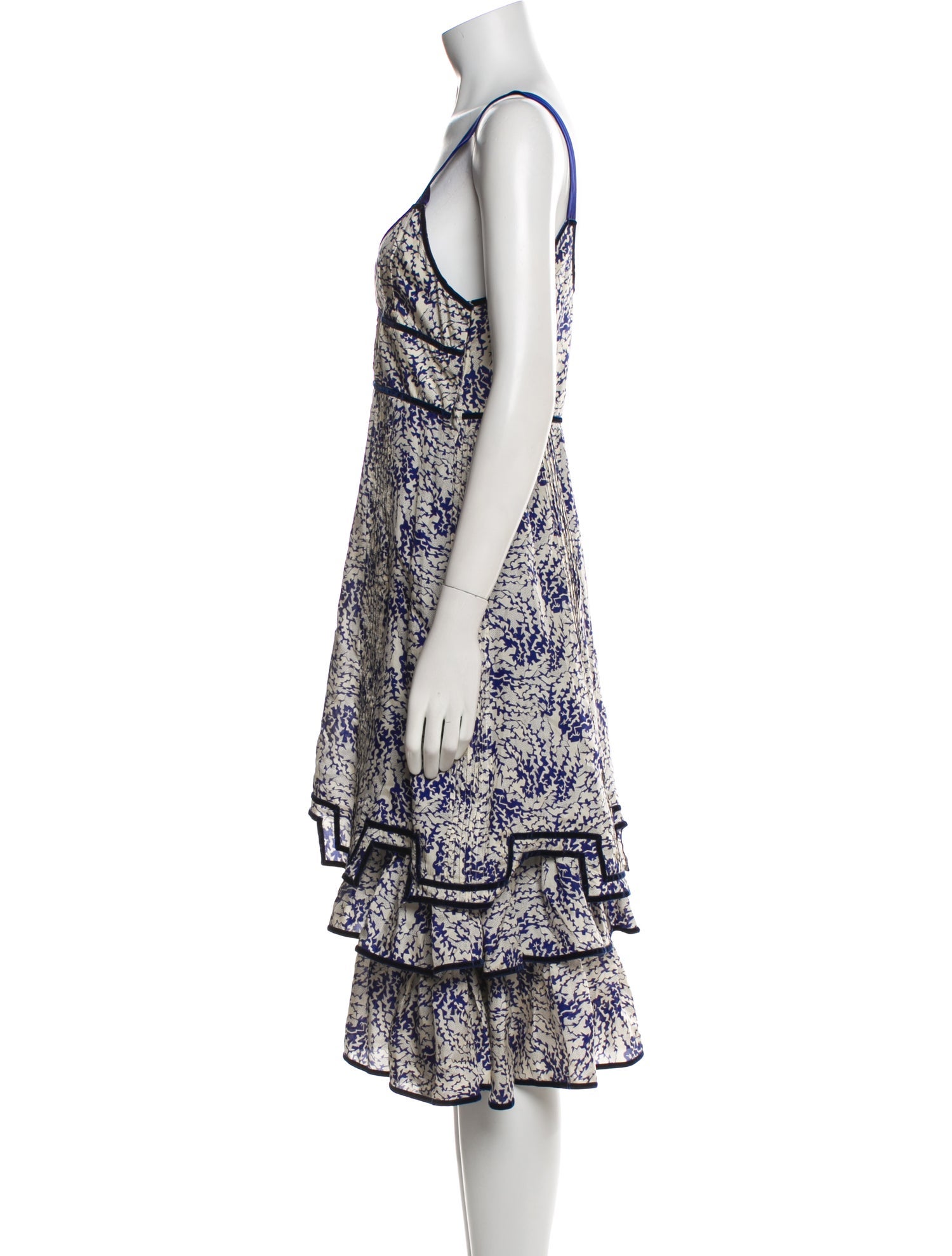 Jill Stuart Silk Midi Length Dress