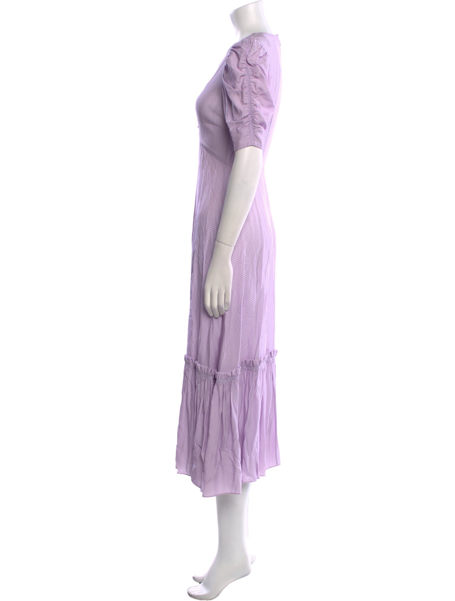 Jill Stuart V-Neck Long Dress