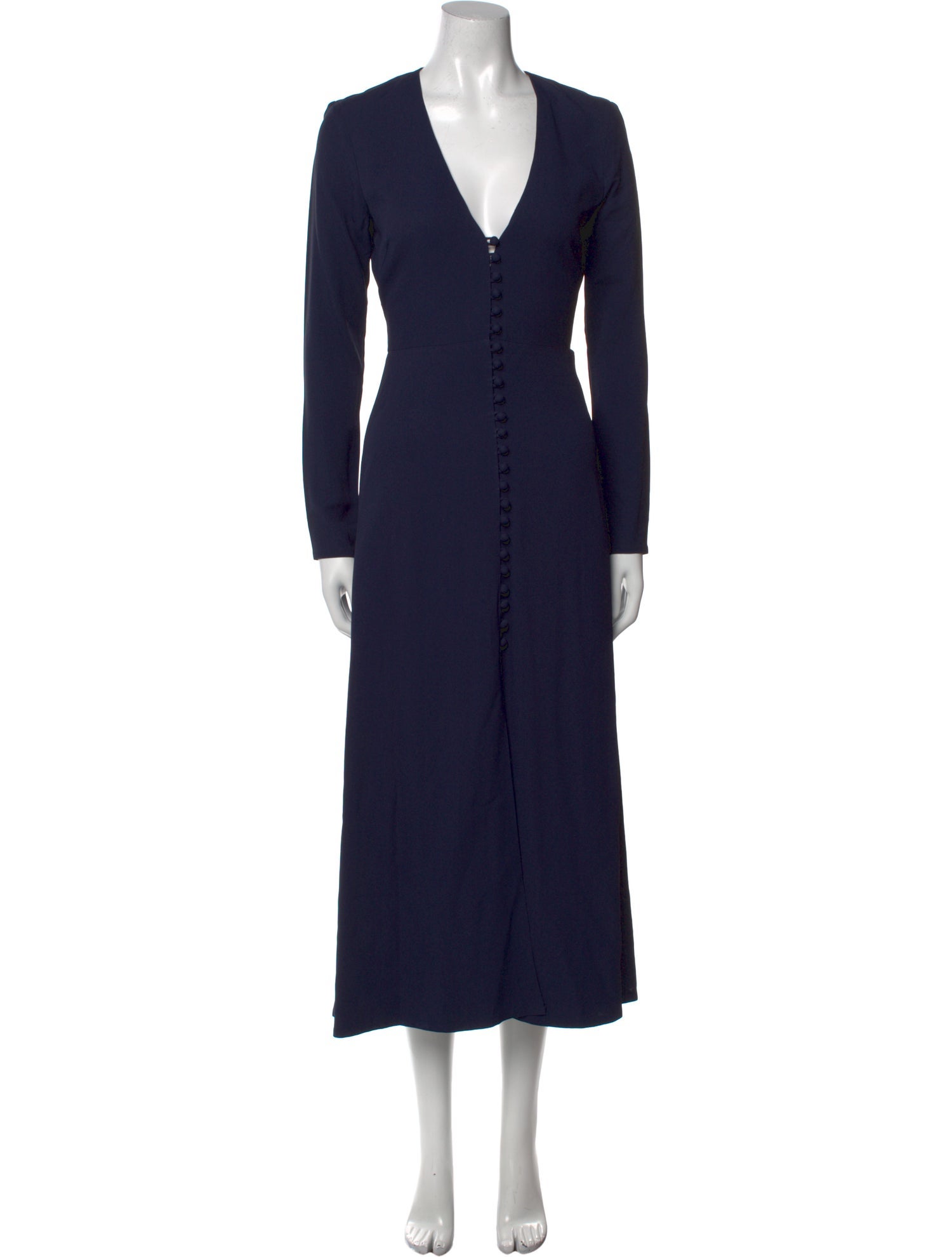 Jill Stuart V-Neck Long Dress