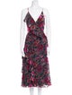 Jill Stuart Floral Print Long Dress