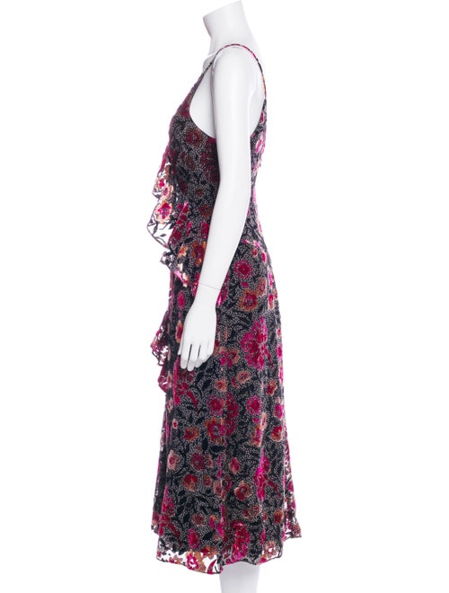 Jill Stuart Floral Print Long Dress