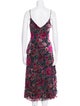 Jill Stuart Floral Print Long Dress