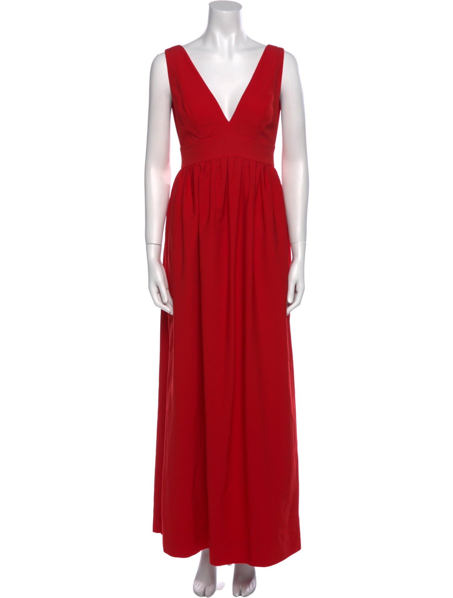 Jill Stuart V-Neck Long Dress