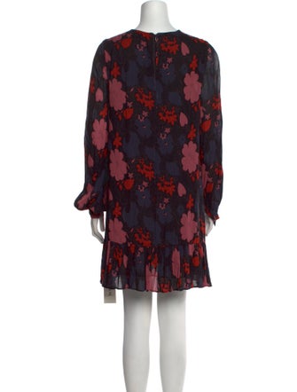 Jill Stuart Floral Print Mini Dress