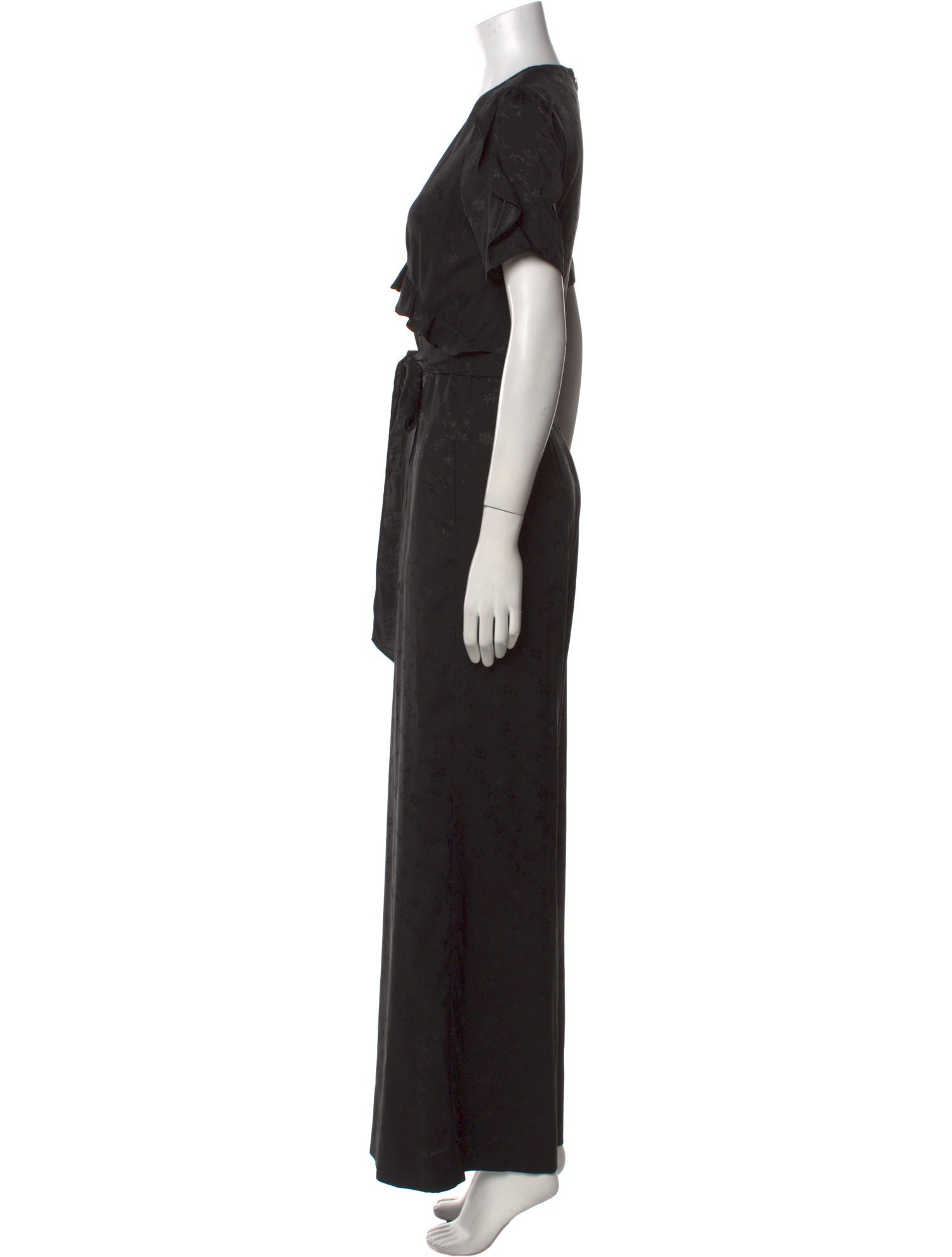 Jill Stuart V-Neck Jumpsuit