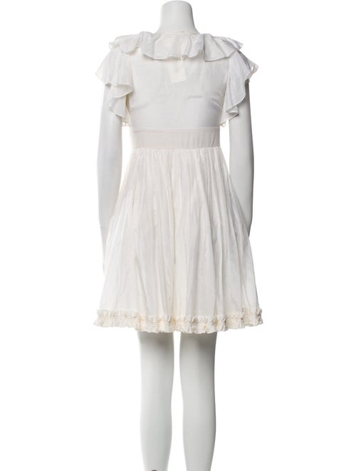 Jill Stuart V-Neck Mini Dress