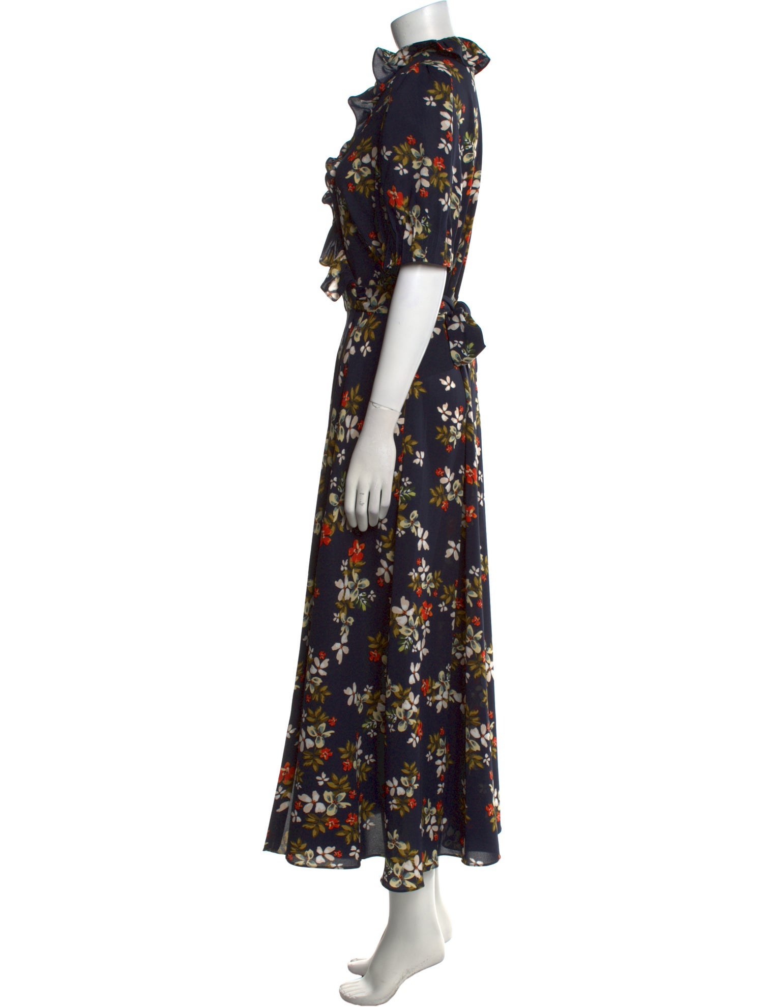 Jill Stuart Floral Print Long Dress