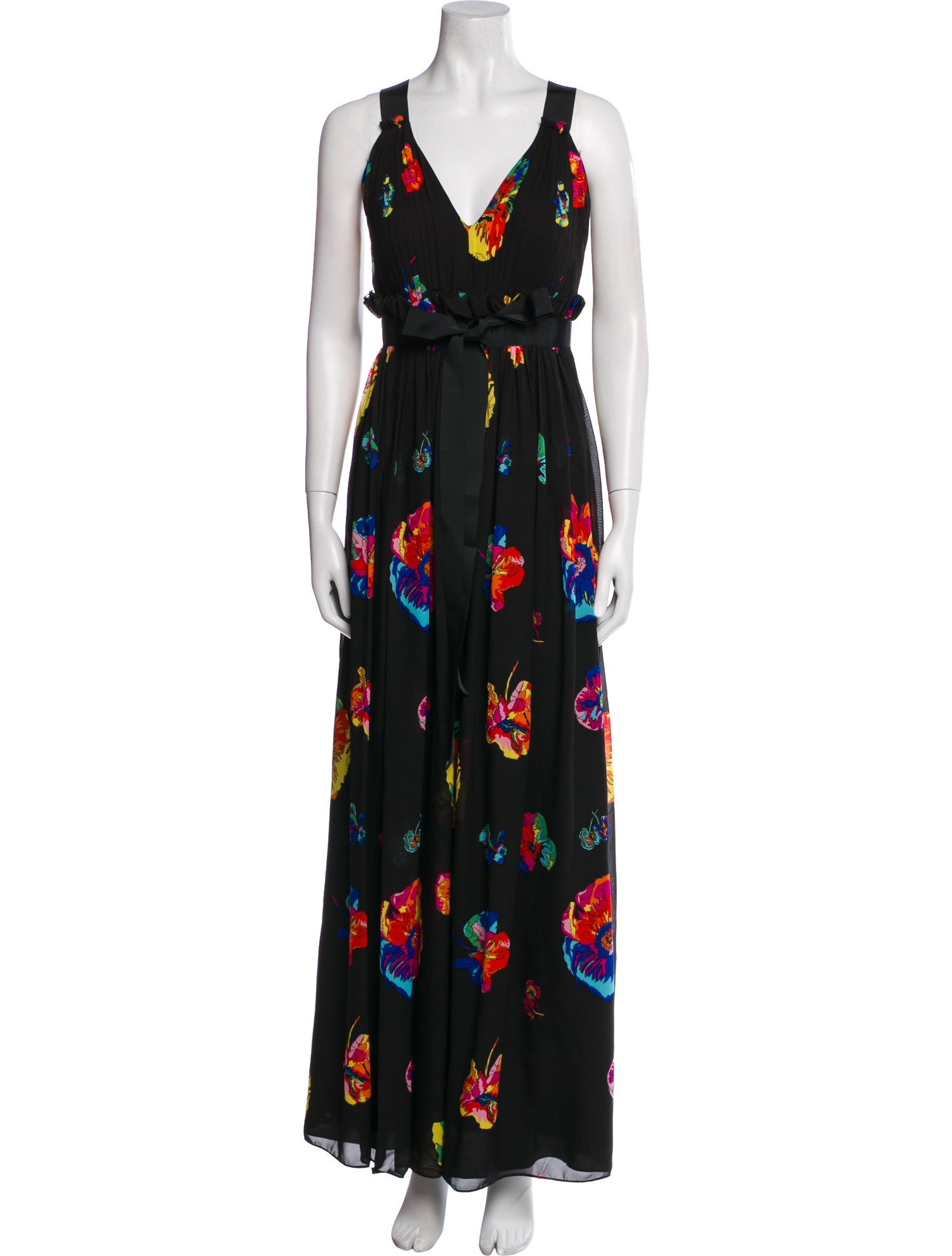 Jill Stuart Floral Print Long Dress