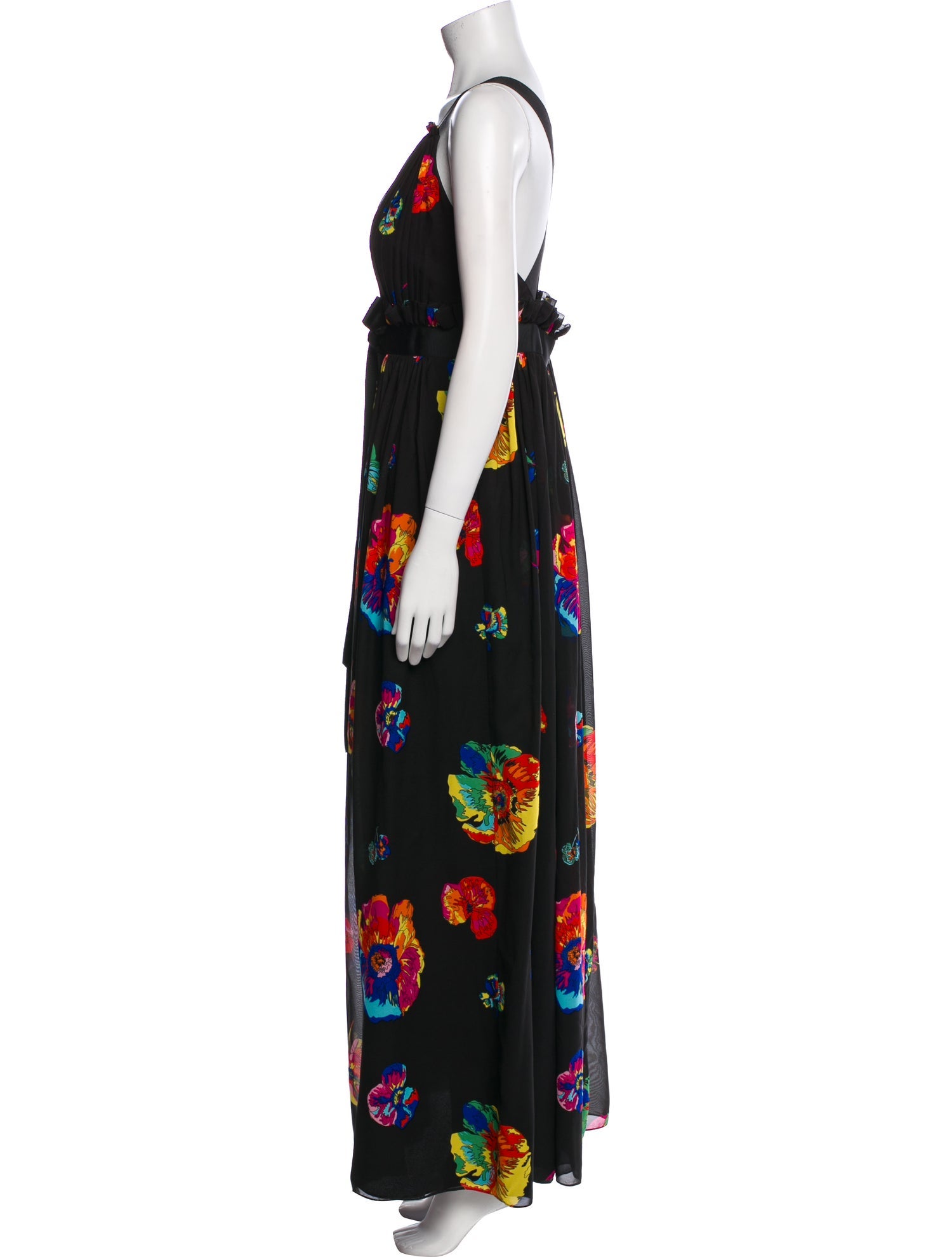 Jill Stuart Floral Print Long Dress
