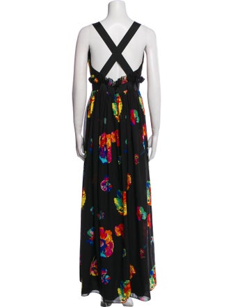 Jill Stuart Floral Print Long Dress