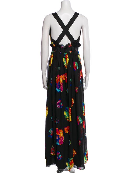 Jill Stuart Floral Print Long Dress