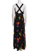 Jill Stuart Floral Print Long Dress