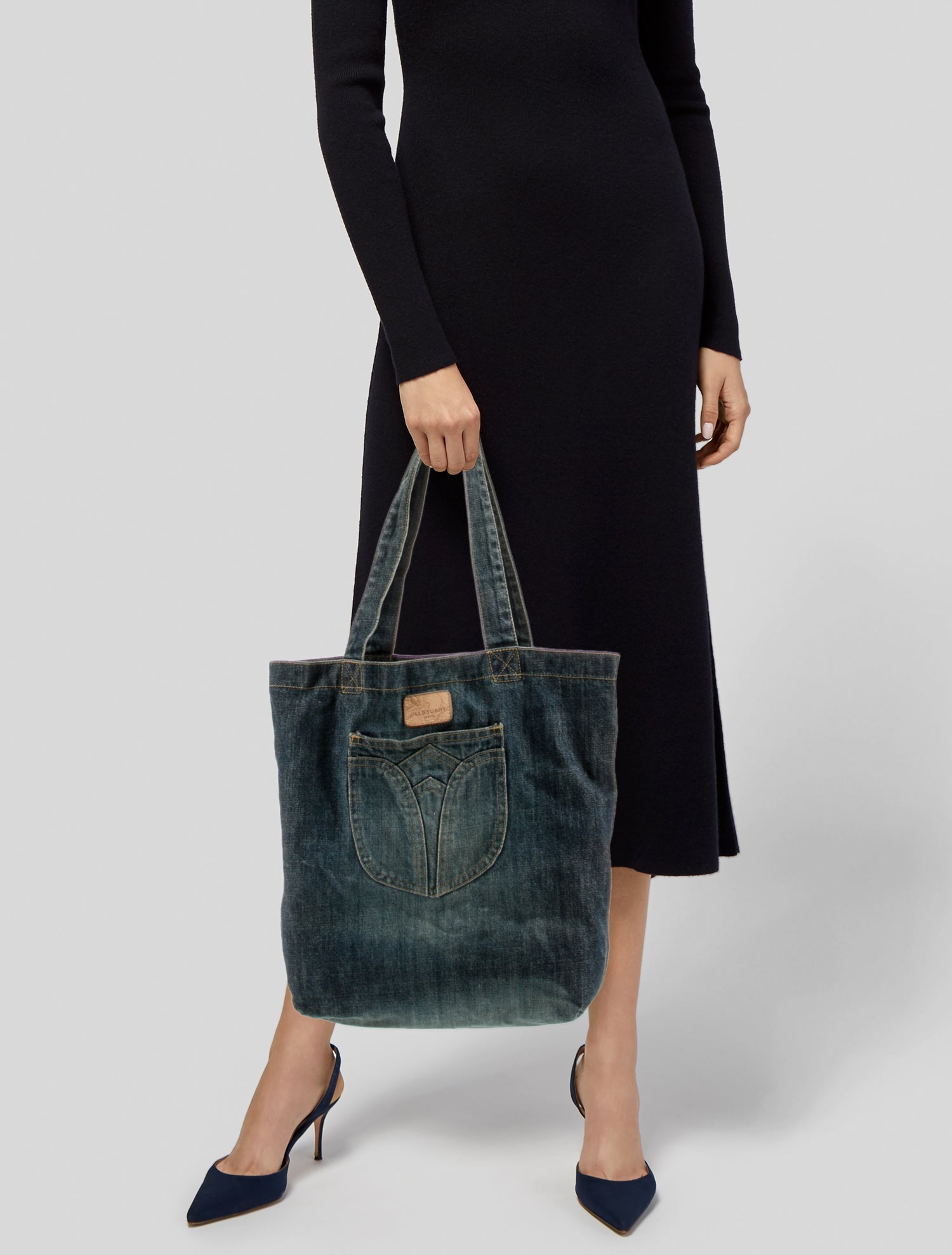 Jill Stuart Denim Tote