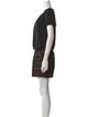 Jill Stuart Scoop Neck Mini Dress