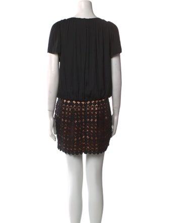 Jill Stuart Scoop Neck Mini Dress