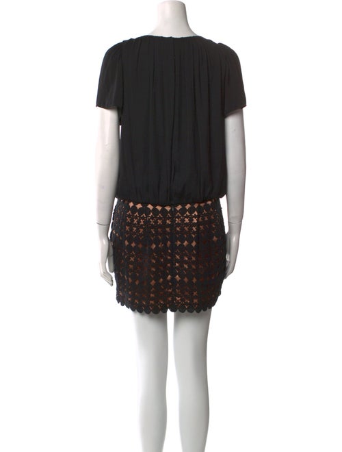 Jill Stuart Scoop Neck Mini Dress