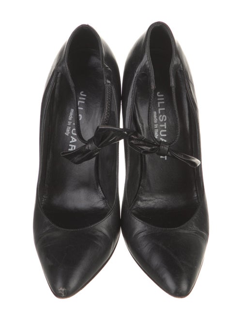 Jill Stuart Leather D'Orsay Pumps