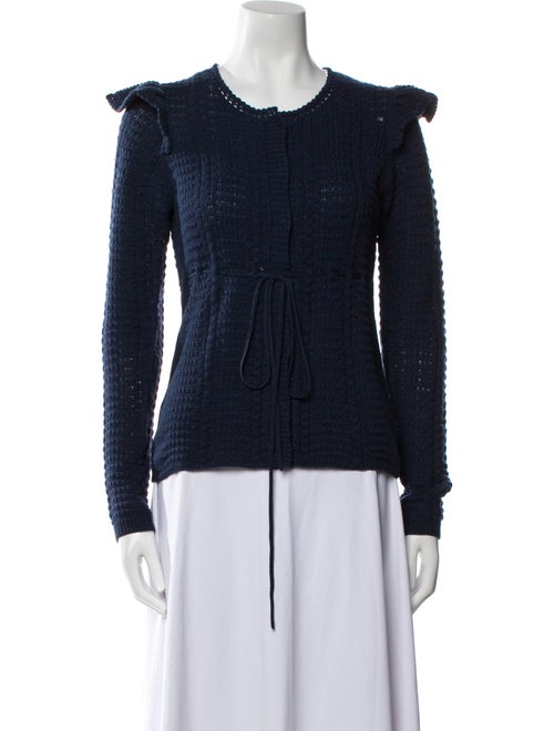Jill Stuart Wool Scoop Neck Sweater