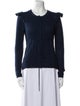 Jill Stuart Wool Scoop Neck Sweater