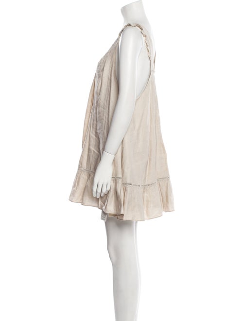 Jill Stuart V-Neck Mini Dress