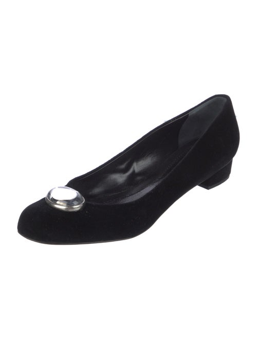 Jill Stuart Velvet Flats