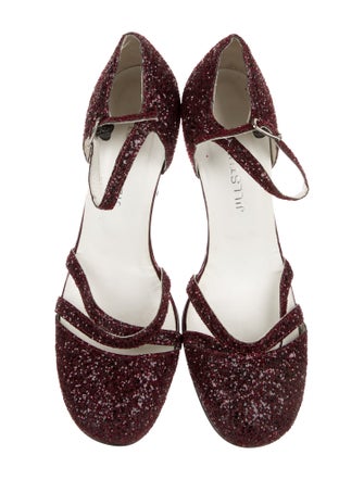 Jill Stuart Glitter D'Orsay Pumps