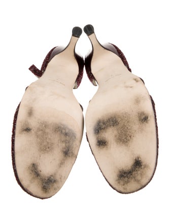 Jill Stuart Glitter D'Orsay Pumps